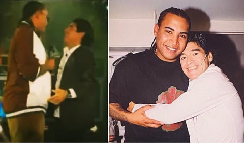 Don Omar y Diego Armando Maradona