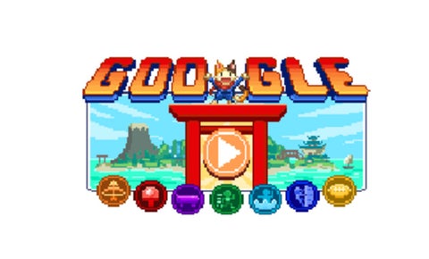 Doodle de Google- Juegos Olímpicos Tokio 2020