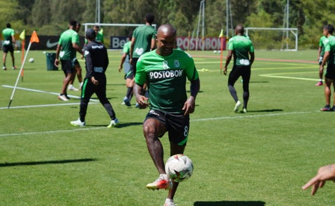 Dorlan Pabón, jugador de Atlético Nacional