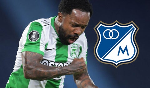 Dorlan Pabón reveló duro secreto con Millonarios tras salir de Nacional