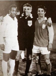 Pelé y Dragoslav Sekularac