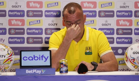 Rafael Dudamel con el Bucaramanga