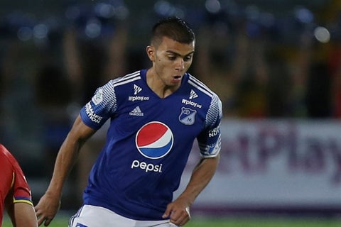 Jhon Duque, jugador de Millonarios