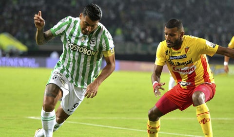 Jefferson Duque, jugador de Nacional