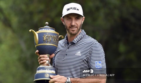 Dustin Johnson, golfista estadounidense