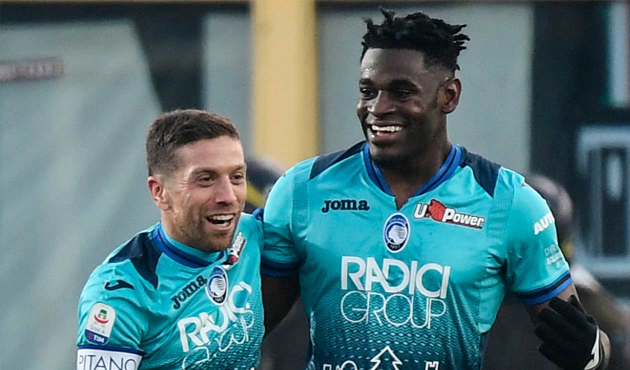 Duván Zapata igualó a Cristiano Ronaldo en la tabla de goleadores del Calcio