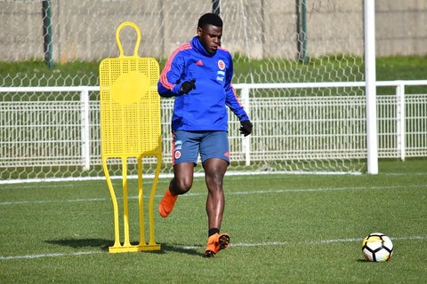 Duván Zapata, delantero de la Selección Colombia