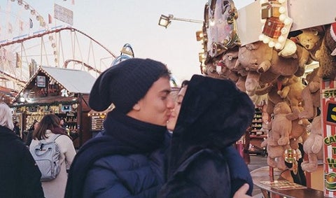 Oriana Sabatini y Paulo Dybala