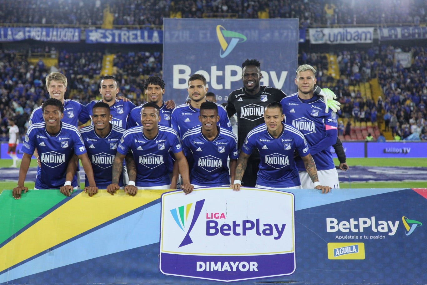 Millonarios en la Liga Betplay