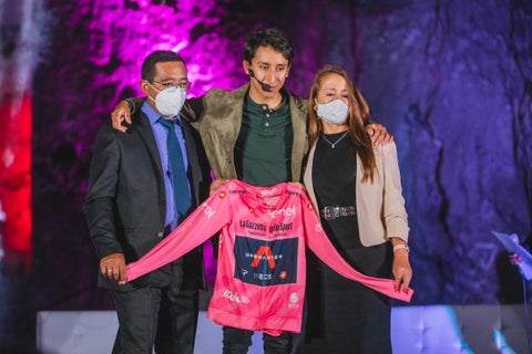 Egan Bernal, homenaje en Zipaquirá