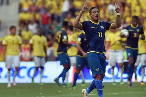 Ecuador vs Colombia, eliminatorias 2018