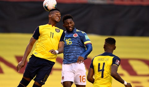 Ecuador vs Colombia, Eliminatoria