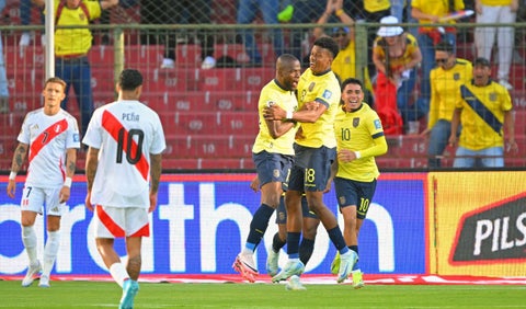 Ecuador vs Perú, Eliminatorias