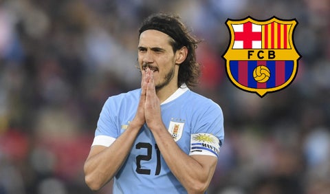 Edinson Cavani dice que fue al psicólogo tras perder contra Barcelona