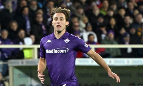 Edoardo Bov, jugador de la Fiorentina que se desmayó