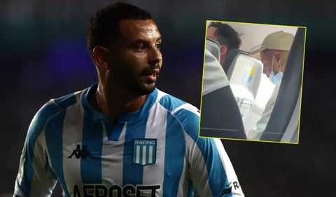 Edwin Cardona captado en un vuelo a Bogotá