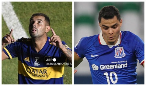 Edwin Cardona y Giovanni Moreno