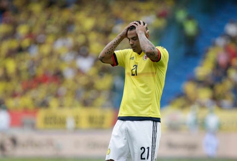 Edwin Cardona, volante del Boca que quedó fuera del Mundial Rusia 2018
