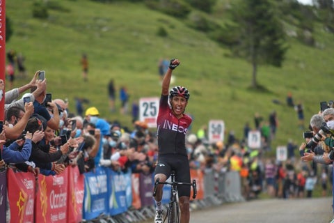 Egan Bernal, ganador etapa Ruta de Occitania