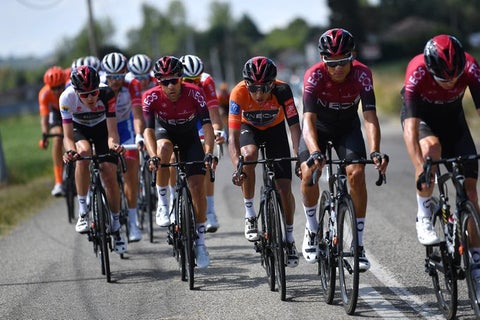 Egan Bernal en la Ruta de Occitania