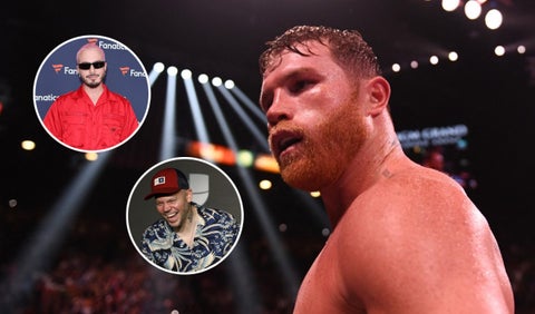 Canelo Álvarez, J Balvin y Residente