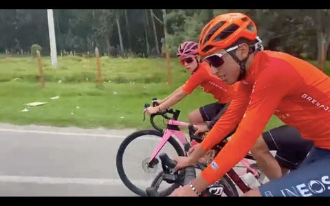 Egan Bernal, entrenamiento