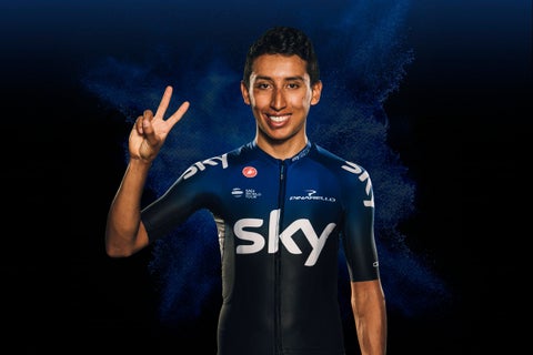 Egan Bernal, corredor del SKY