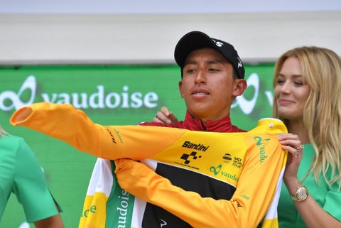 Egan Bernal, campeón del Tour de Suiza
