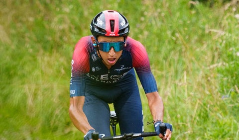 Egan Bernal en una etapa del Tour de Dinamarca