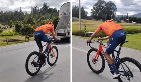 Egan Bernal entrenamiento
