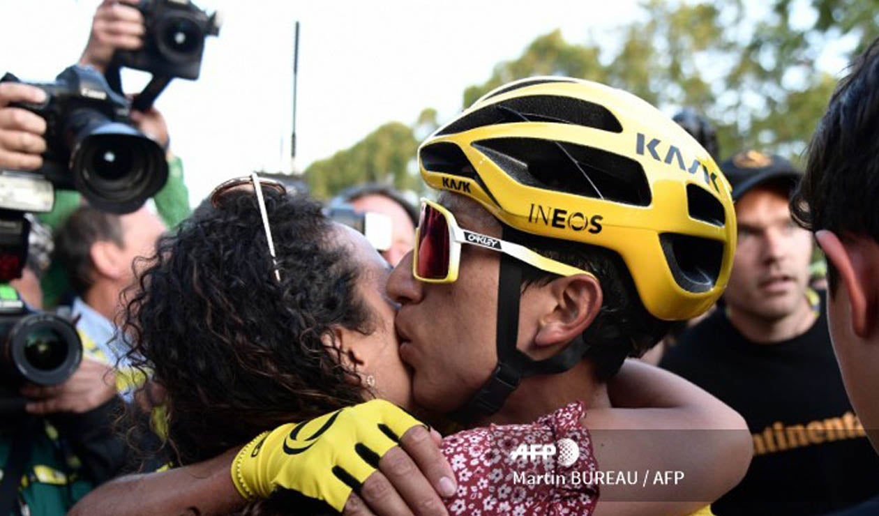 Egan Bernal - Paseo de la victoria
