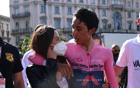 María Fernanda Motas, Egan Bernal