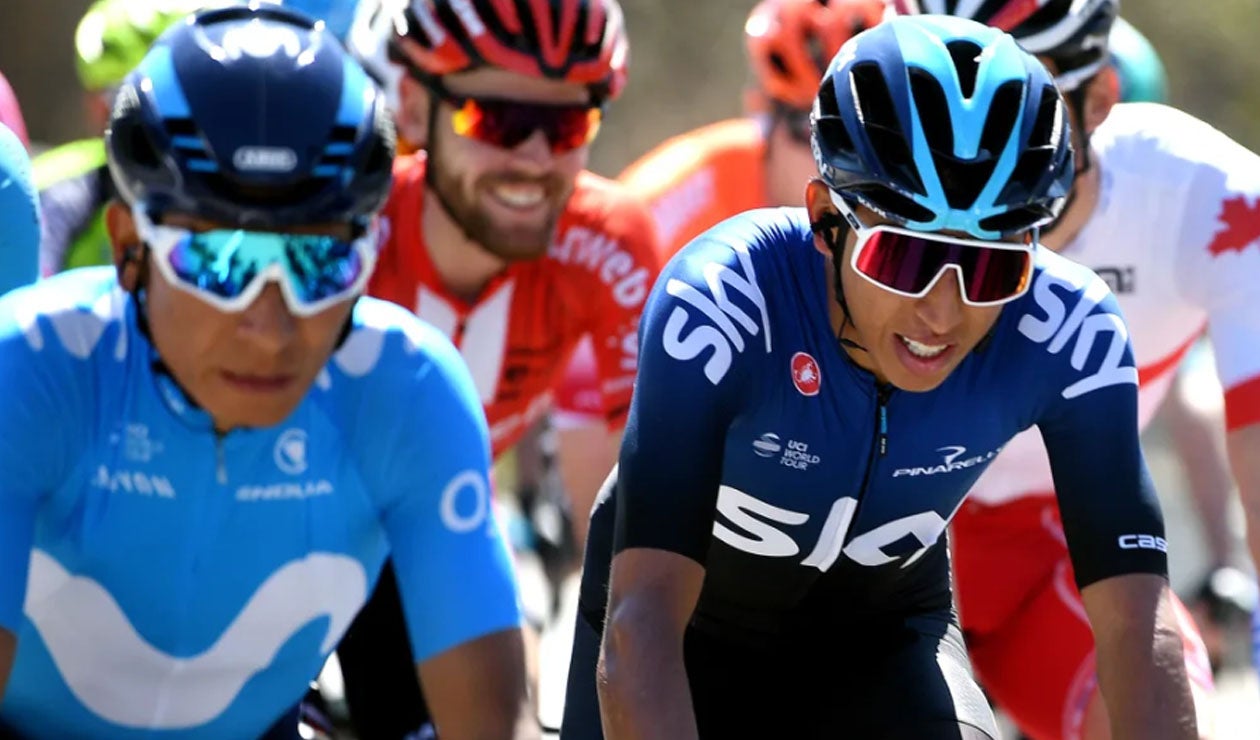 Nairo Quintana y Egan Bernal - Vuelta a Cataluña