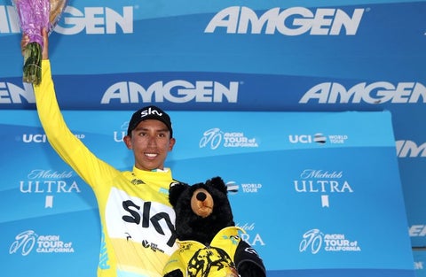 Egan Bernal, campeón del Tour de California 2018