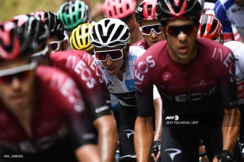 Egan Bernal en el Ineos Team