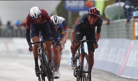 Remco Evenepoel y Egan Bernal Giro de Italia