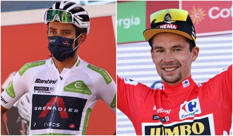 Egan Bernal y Primoz Roglic