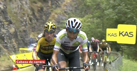 Egan Bernal y Roglic