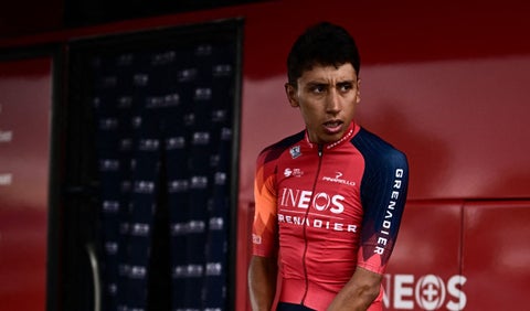 Egan Bernal en el Tour de Francia