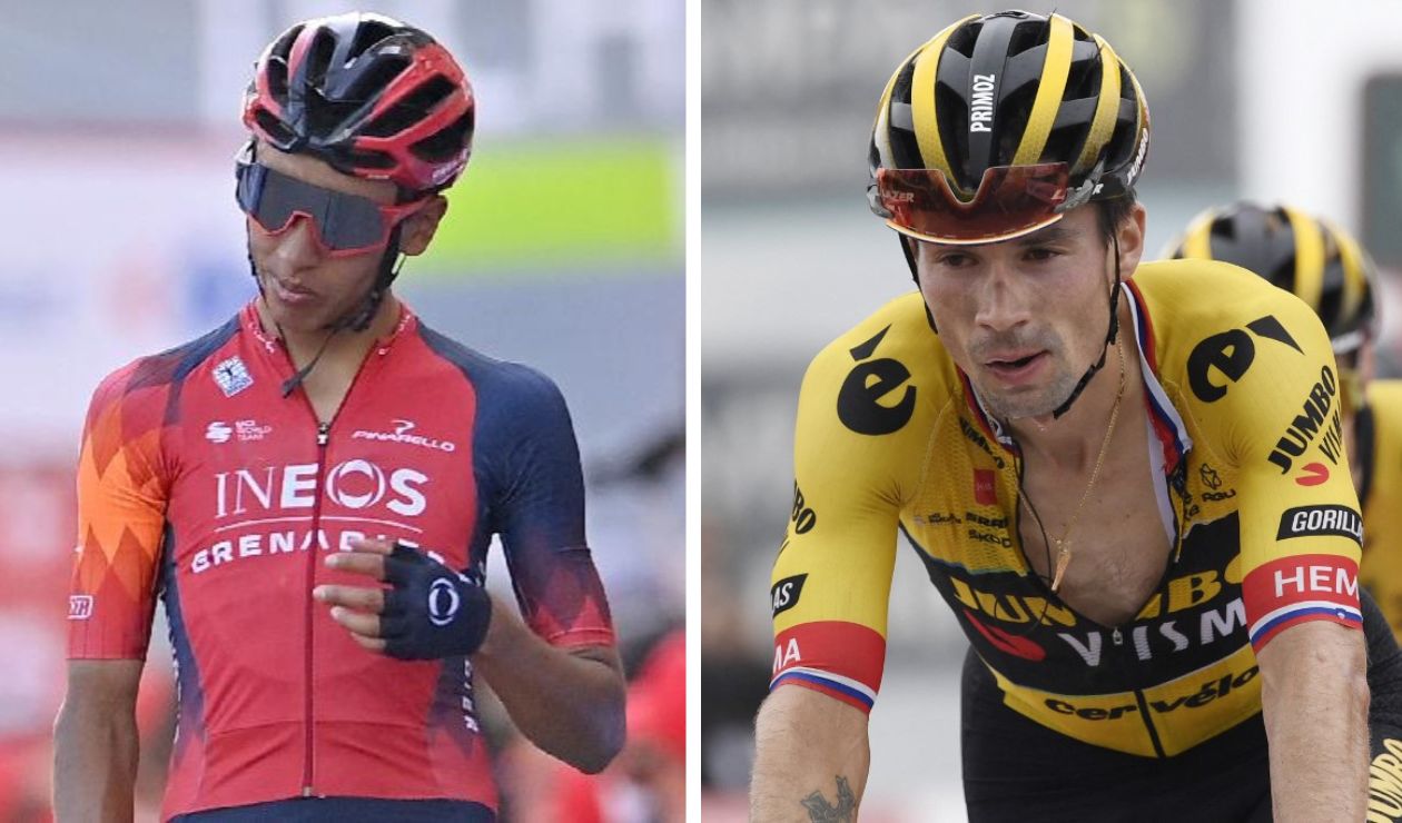 Egan Bernal - Primoz Roglic