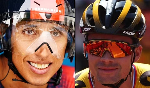 Egan Bernal y Primoz Roglic