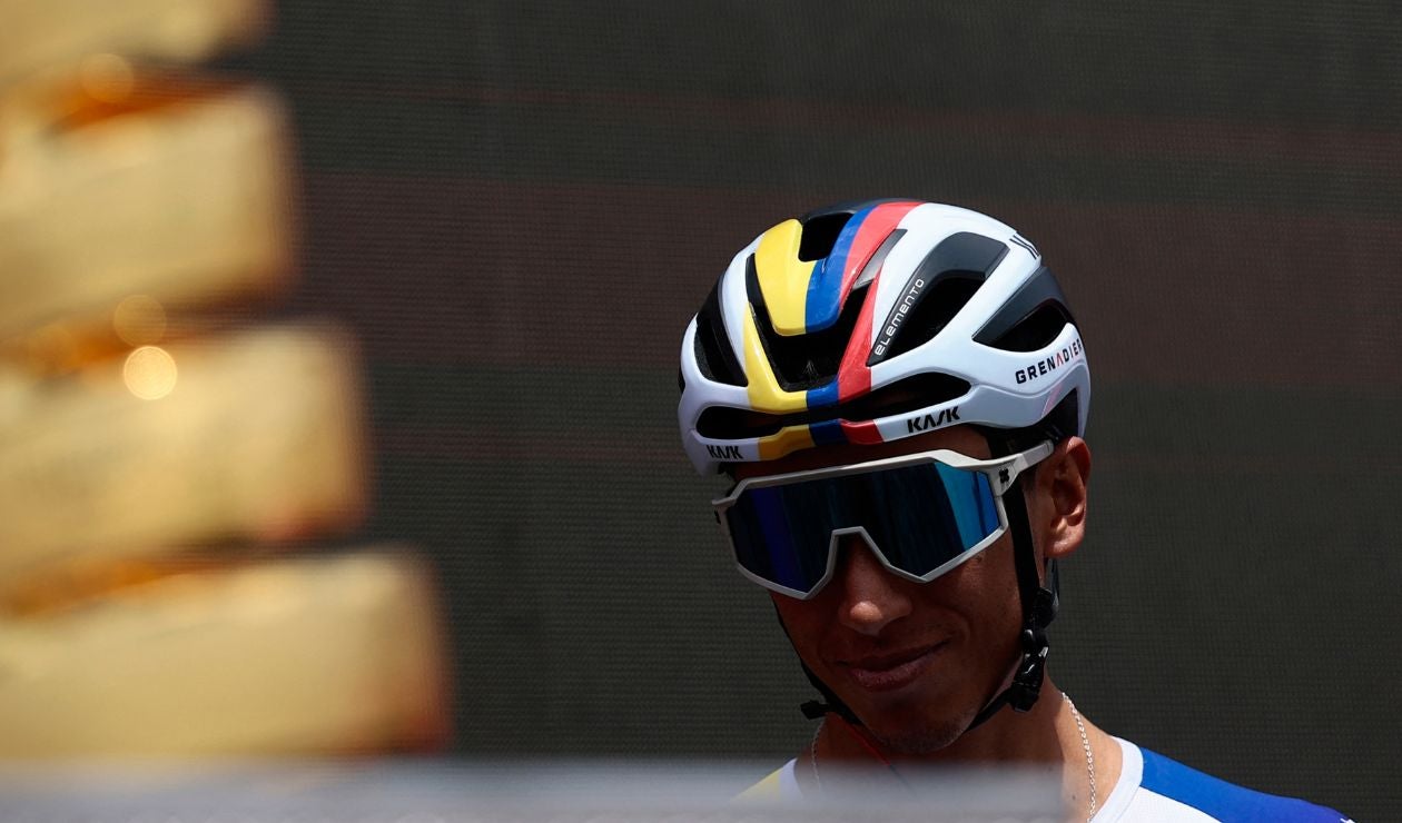 Egan Bernal en el Giro de Italia 2025