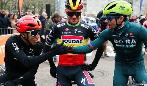 Egan Bernal y Primoz Roglic