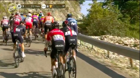 Nairo Quintana y Egan Bernal