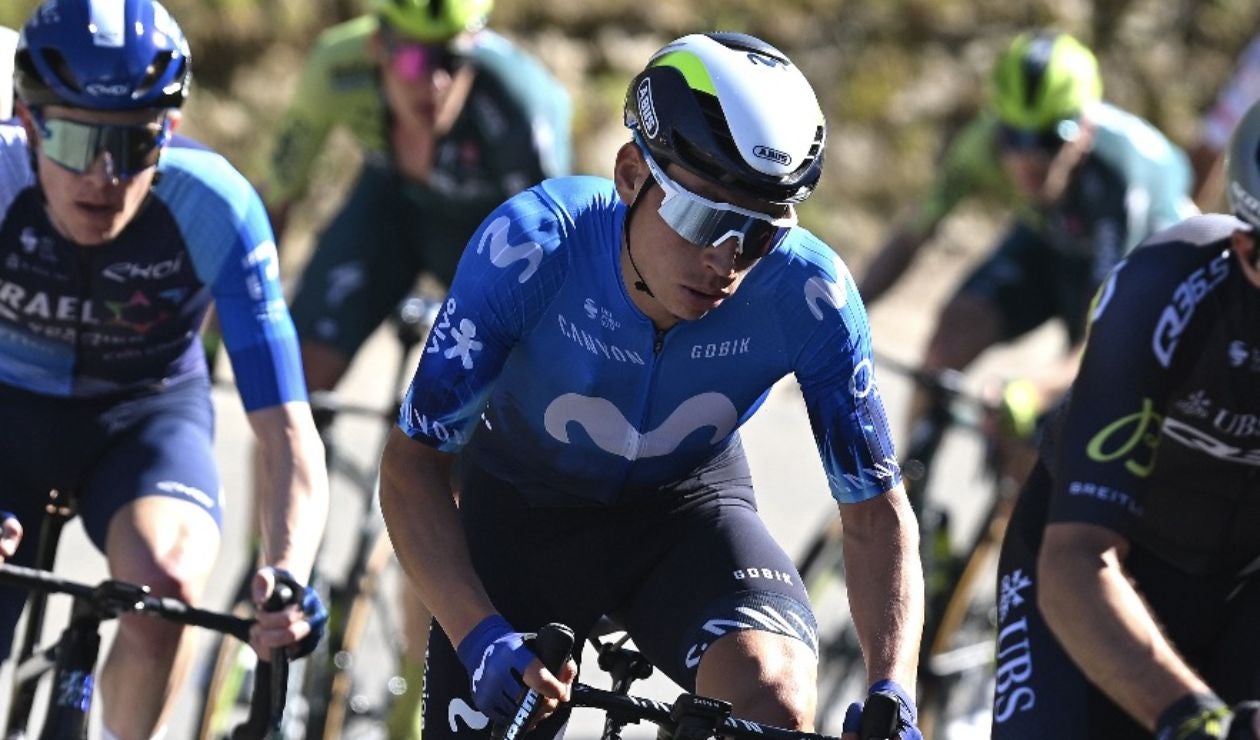 Einer Rubio con el Movistar Team