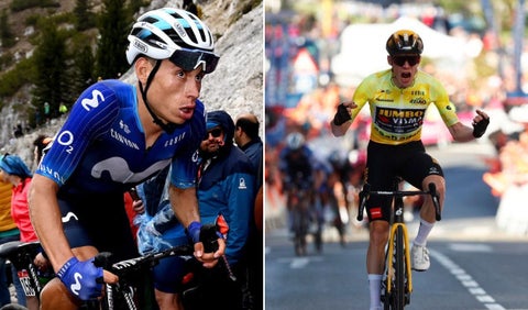 Einer Rubio y Jonas Vingegaard