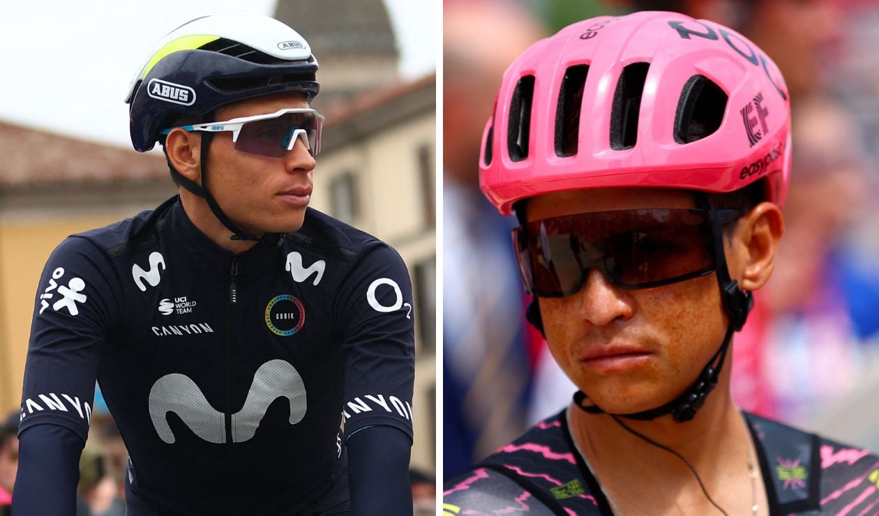 Einer Rubio y Esteban Chaves