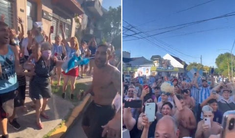 El festejo con la abuela que es furor en Argentina