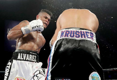 Eleider Álvarez logró convertirse en campeón