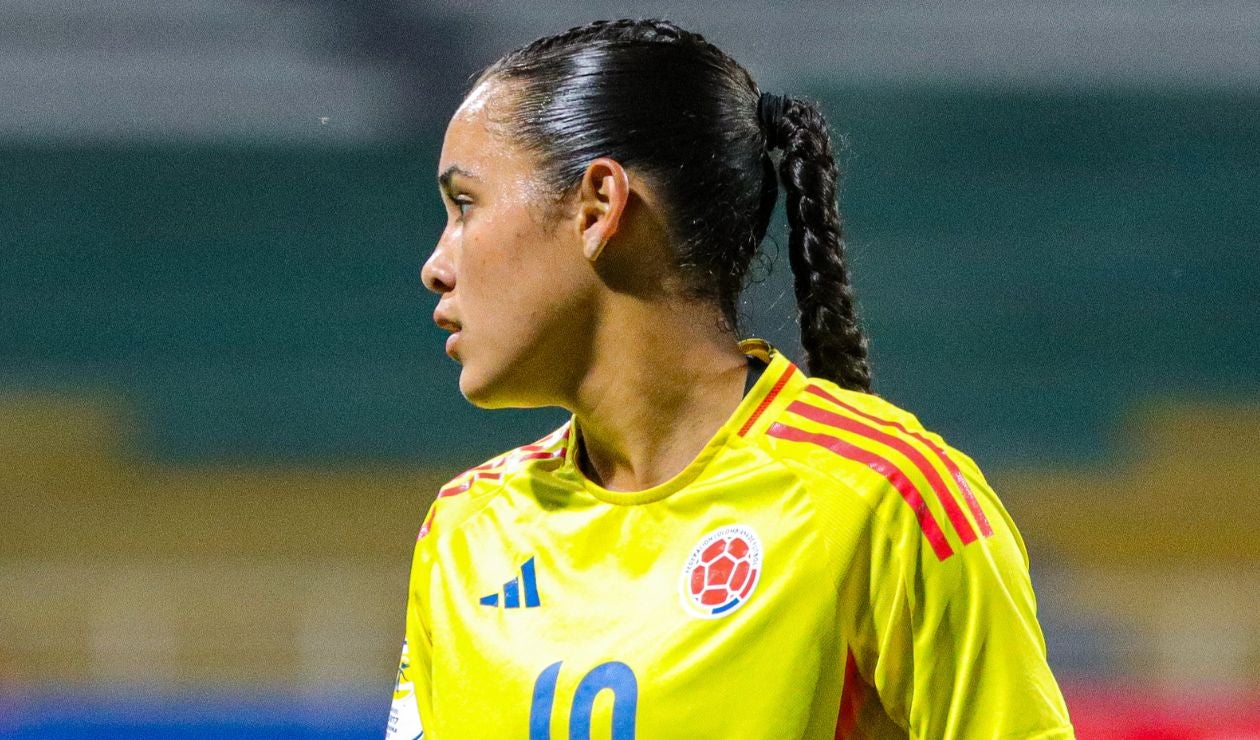 Ella Grace Martínez, jugadora de la selección Colombia